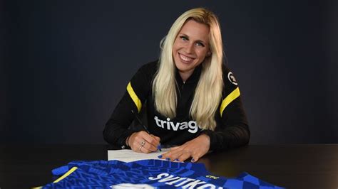 katerina szitkova|Katerina Svitkova: Chelsea sign attacking midfielder from West .